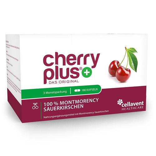 Cherry Plus Das Original Montmorency Sauerk.-Kaps. 180 St Kapseln