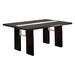 Orren Ellis Kristina Dining Table Wood in Black | 30 H x 76 W x 40 D in | Wayfair 6FD0DBB42DE94EAA96DB888D666A537B