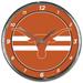 WinCraft Texas Longhorns Chrome Wall Clock