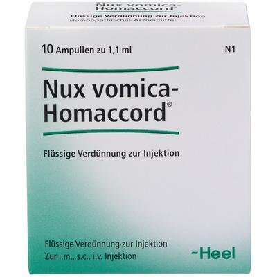 NUX Vomica Homaccord Ampullen 10 St Image