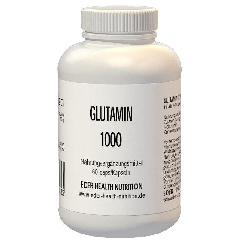Glutamin 1000 Kapseln 60 St