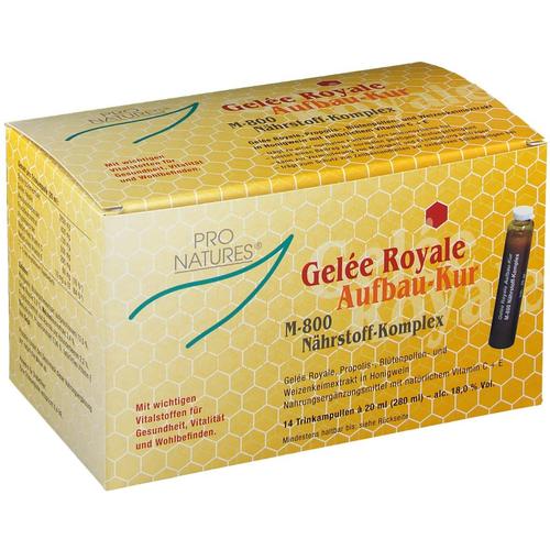 Gelee Royal Aufbaukur M800 Trinkampullen 14x20 g