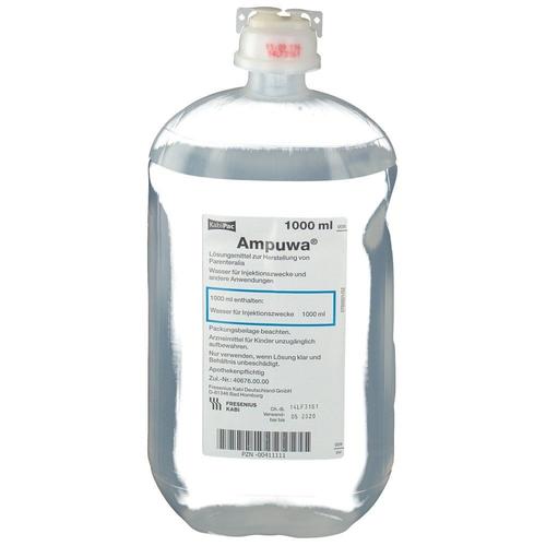 Ampuwa Plastikflasche Injektions-/Infusionslsg. 10x1000 ml Injektions-/Infusionslösung