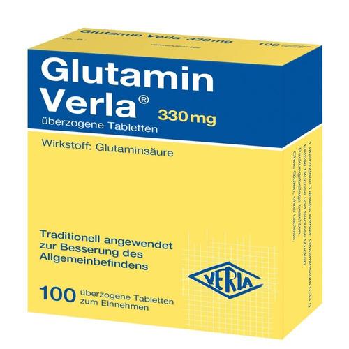 Glutamin Verla überzogene Tabletten 100 St Überzogene