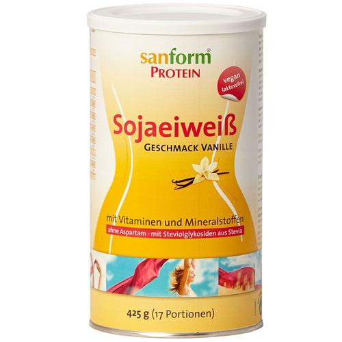 Sanform Protein Sojaeiweiß Vanille Pulver 425 g