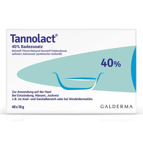 Tannolact Badezusatz 40x10 g Bad