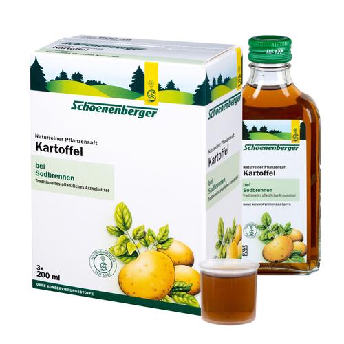 Kartoffelsaft Schoenenberger Heilpflanzensäfte 3x200 ml Saft