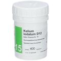 Biochemie Adler 15 Kalium jodatum D 12 Tabletten 400 St