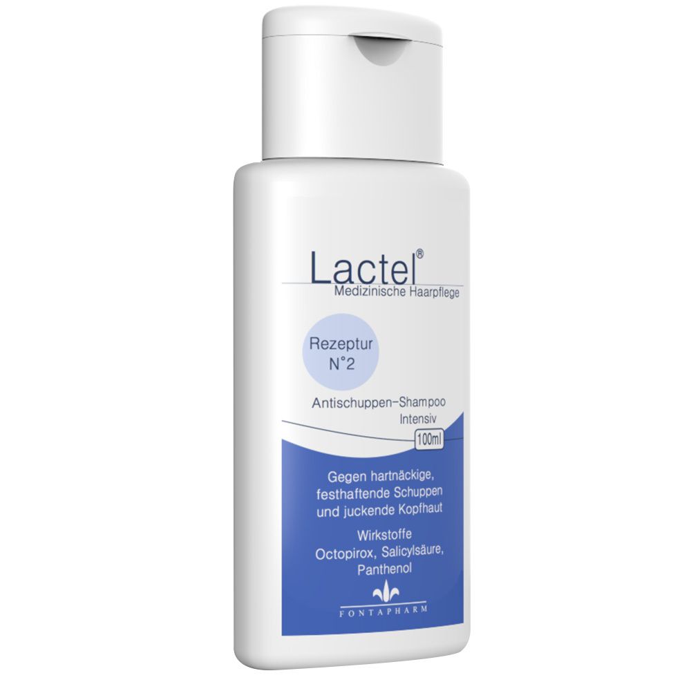 Lactel Nr.2 Shampoo gegen festhaftende Schuppen 100 ml Image