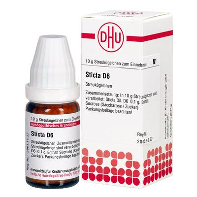 Sticta D 6 Globuli 10 g Image