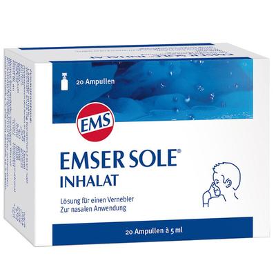 Emser Sole Inhalat Lösung f.e.Vernebler 20 St für einen Vernebler Image