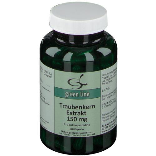 Traubenkernextrakt 150 mg Kapseln 120 St