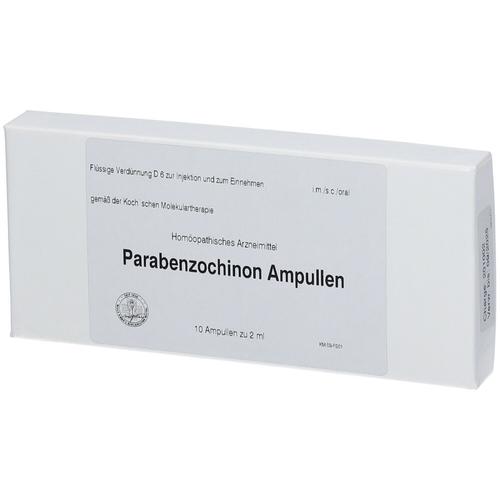 Parabenzochinon Ampullen 10 St