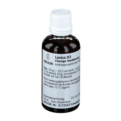 Levico D 3 Dilution 50 ml Image