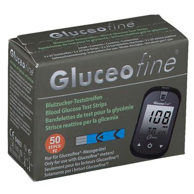 Gluceofine Blutzucker-Teststreifen 50 St Teststreifen Image