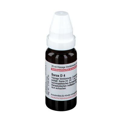 Borax D 4 Dilution 20 ml Image