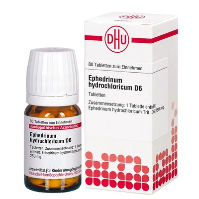 Ephedrinum hydrochloricum D 6 Tabletten 80 St Image