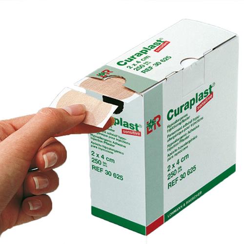 Curaplast Inj.-Pflaster sensitiv 2x4 cm 250 St Pflaster