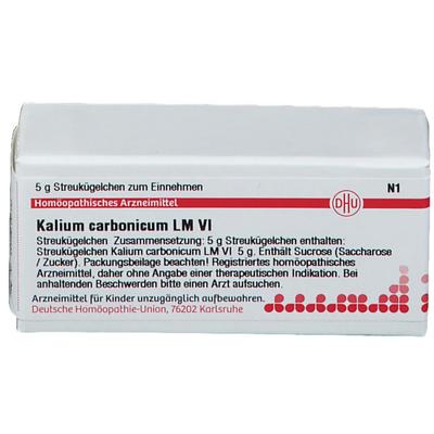 Kalium Carbonicum LM VI Globuli 5 g Image