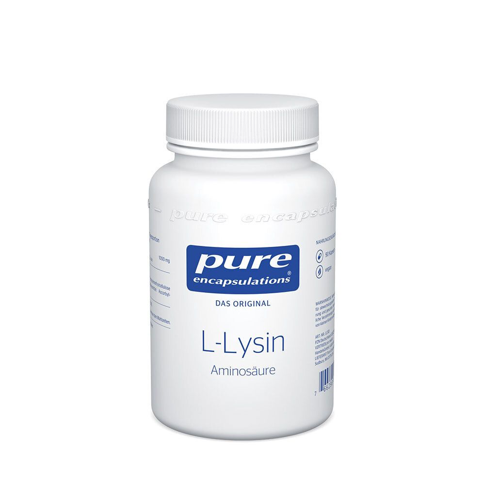 Pure Encapsulations L-Lysin Kapseln 90 St Image