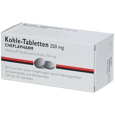 Kohle Tabletten 50 St Image