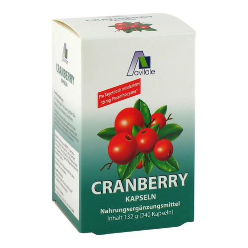 Cranberry Kapseln 400 mg 240 St