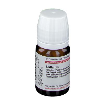 Scilla D 6 Tabletten 80 St Image
