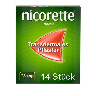 Nicorette TX Pflaster 25 mg 14 St transdermal Image