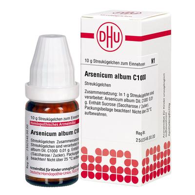 Arsenicum Album C 1000 Globuli 10 g Image