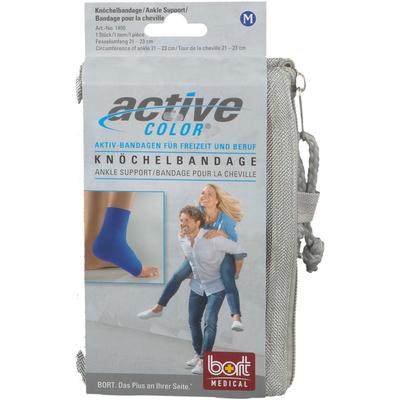 Bort ActiveColor Knöchelbandage M blau 1 St Bandage(s) Image