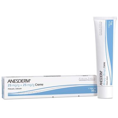 Anesderm 25 mg/g + Creme 30 g Image