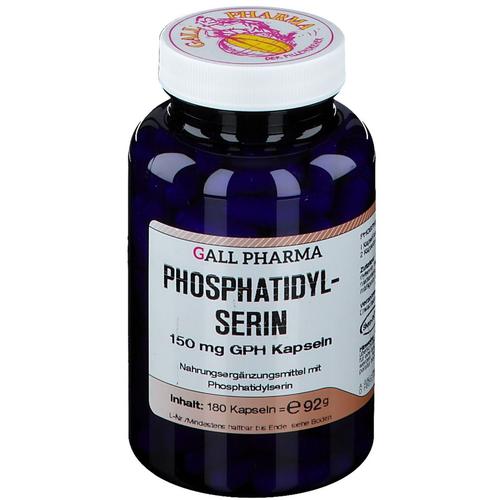 Phosphatidylserin 150 mg GPH Kapseln 180 St