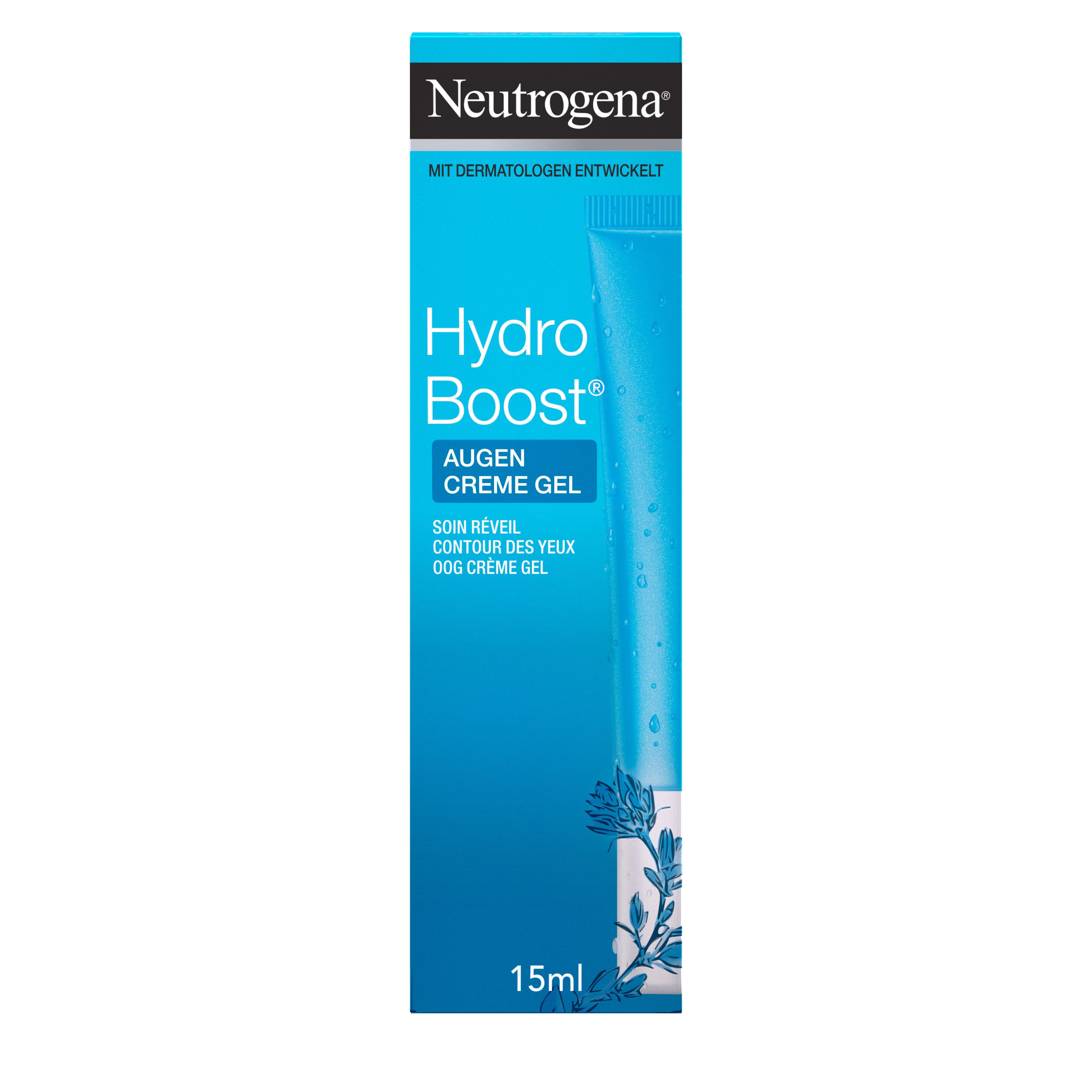 Neutrogena Hydro Boost belebendes Augen Creme Gel 15 ml Image