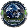 WinCraft Seattle Seahawks Chrome Wall Clock