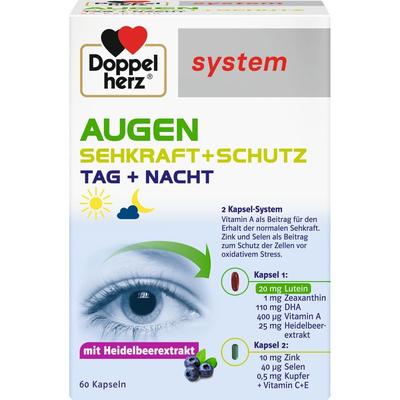 Doppelherz Augen Sehkraft+Schutz system Kapseln 60 St Image