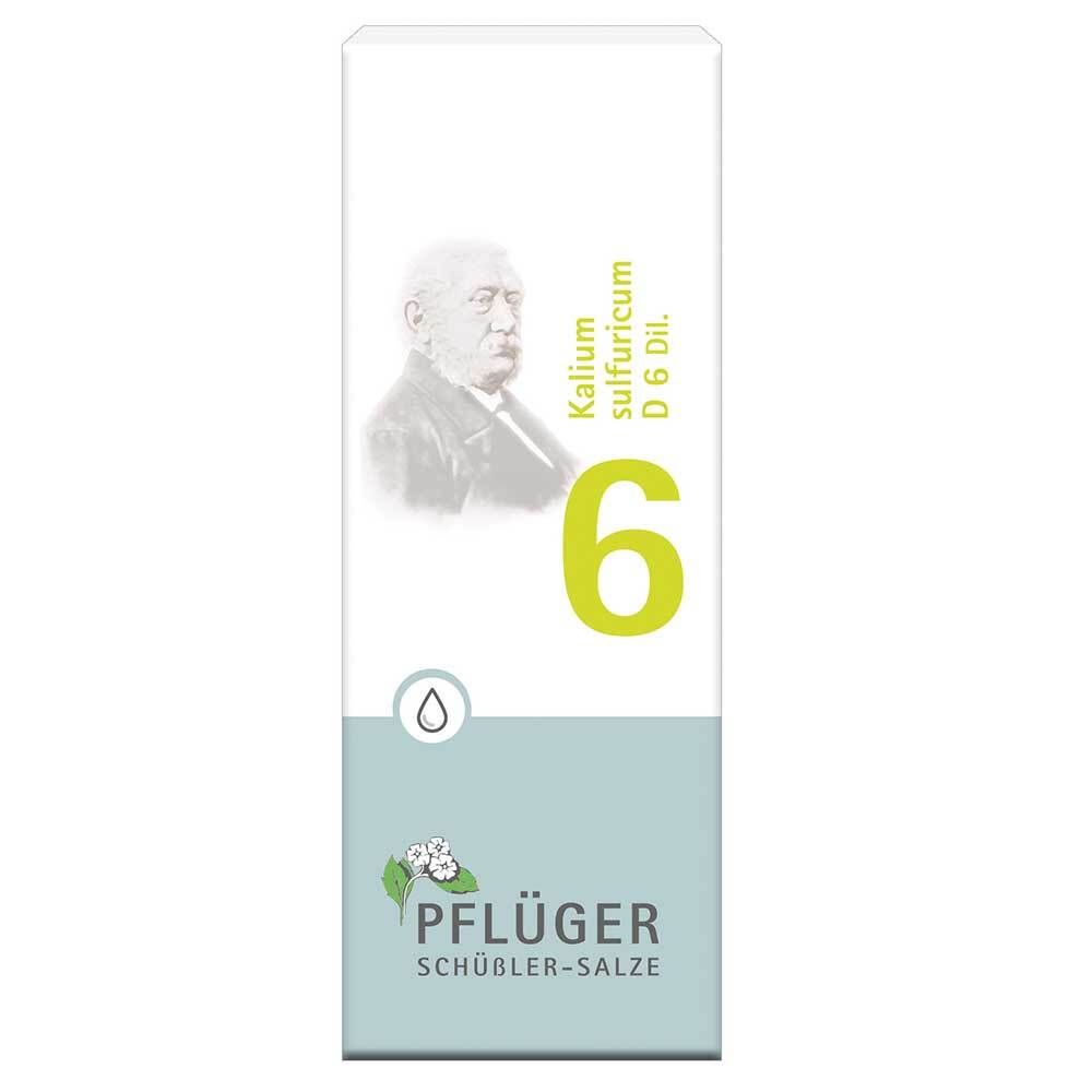 Biochemie Pflüger 6 Kalium sulfuricum D Tropfen 100 ml Image