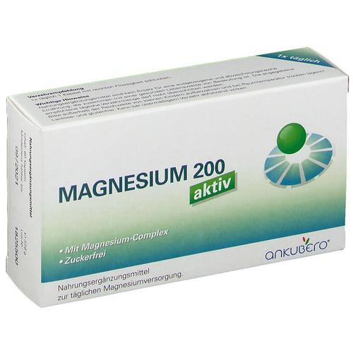 Magnesium 200 aktiv Kapseln 60 St