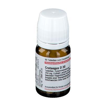 Crataegus D 30 Tabletten 80 St Image