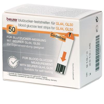 Beurer Gl44/Gl50 Blutzucker-Teststreifen 100 St Teststreifen Image