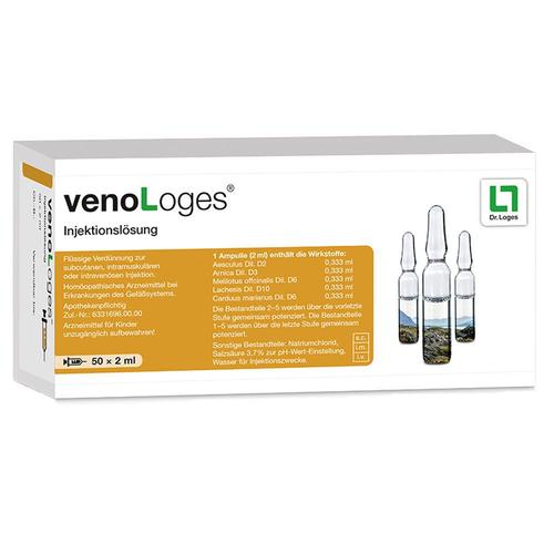 Venologes Injektionslösung Ampullen 50x2 ml