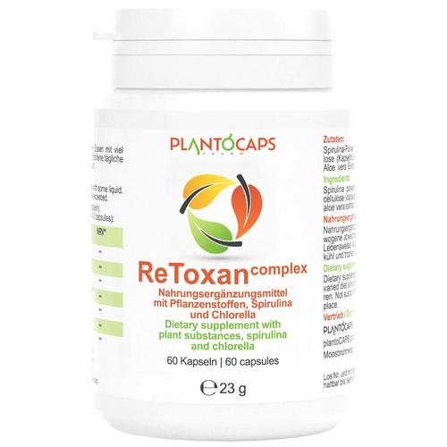 Plantocaps ReToxan complex Kapseln 60 St