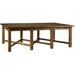 MacKenzie-Dow Yesterday River Solid Wood Coffee Table Wood in Green/Blue | 20 H x 60 W x 40 D in | Wayfair 6-5031_StudioBlue-Green