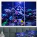 East Urban Home 'Aquarium Reef Tank' Photographic Print Multi-Piece Image on Wrapped Canvas in Blue | 28 H x 36 W x 1 D in | Wayfair