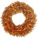 Vickerman 438923 - 36" Copper Fir Wreath DL LED 100WmWt (K167237LED) Brown Colored Christmas Wreath