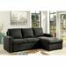 Gray Sectional - Latitude Run® Lizabeth 89" Wide Right Hand Facing Sleeper Sofa & Chaise Polyester | 36.5 H x 89 W x 63 D in | Wayfair