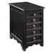 Darby Home Co Naya 3 Drawer Accent Chest Wood in Black/Brown | 26 H x 14 W x 22 D in | Wayfair 15A7F9745A7D47B7B6340CDF013674FD