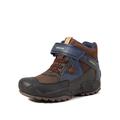 Geox Boy's J New Savage B a Shoes, Brown Navy, 11 UK Child