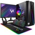 Vibox I-32 Gaming PC - 21.5" Monitor Bundle - Quad Core AMD Ryzen 3200G Processor - Radeon Vega 8 Graphics - 16GB RAM - 1TB SSD - Windows 11 - WiFi