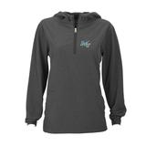 Women's Fanatics Branded Charcoal MTSU Blue Raiders Pullover Stretch Anorak Jacket