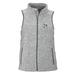 Women's Heather Gray McNeese State Cowboys Summit Fleece Full Zip Sweater Vest